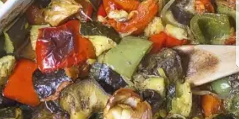 Ratatouille confite relevée de piment : la recette de Yiqing