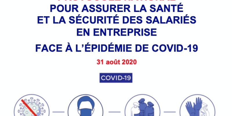 Nouveau protocole sanitaire applicable dans les entreprises à partir du 1er septembre 2020 | Aurélie Arnaud, Droit du Travail Paris 8