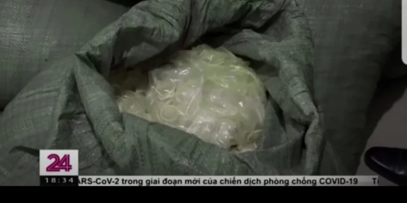 Vietnam. Saisie de 320â000 préservatifs usagés en passe d'être ârecyclésâ