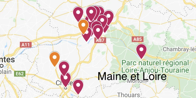 Port du masque obligatoire communes du Maine et Loire 49