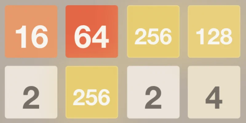2048 | Jouez en ligne, sans appli, hi hi hi