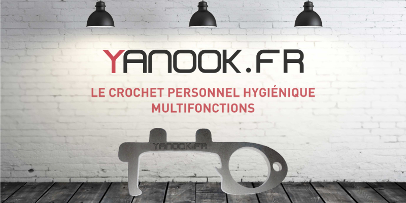 YANOOK, le crochet personnel hygiénique multifonctions