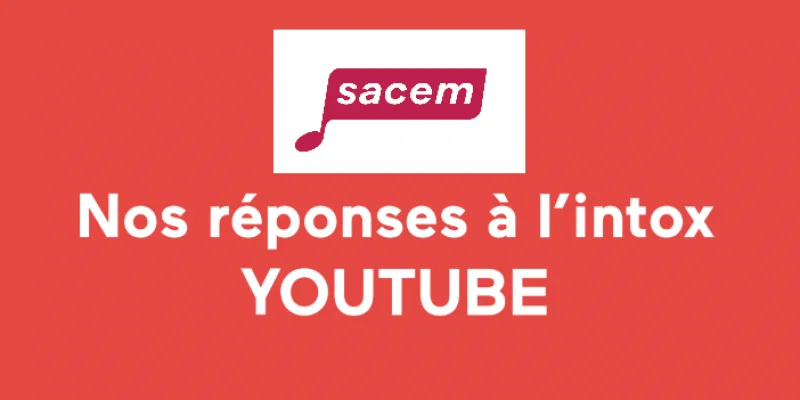 Ca chauffe entre la Sacem et YouTube