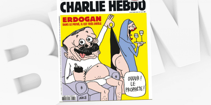 Charlie Hebdo égratigne Erdogan avec une nouvelle caricature