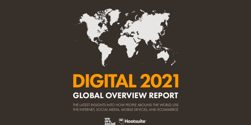 30 chiffres sur l'usage d'Internet, des réseaux sociaux et du mobile en 2021 - BDM