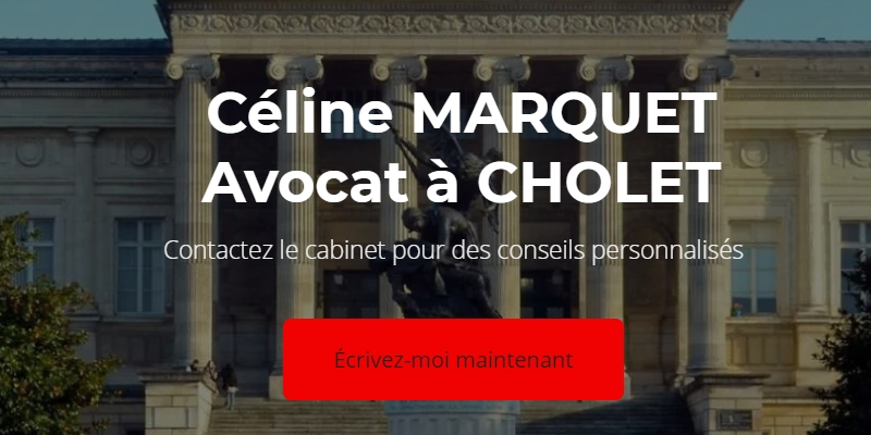 Céline Marquet : votre avocate en droit de famille à Cholet