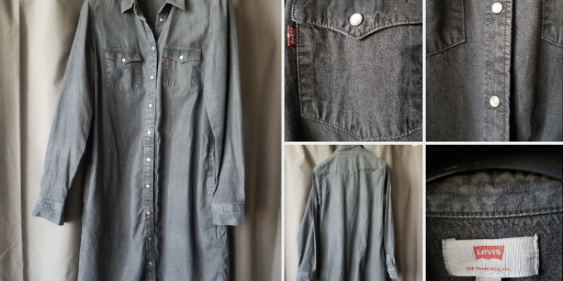 Robe Levi's Cholet noire/gris