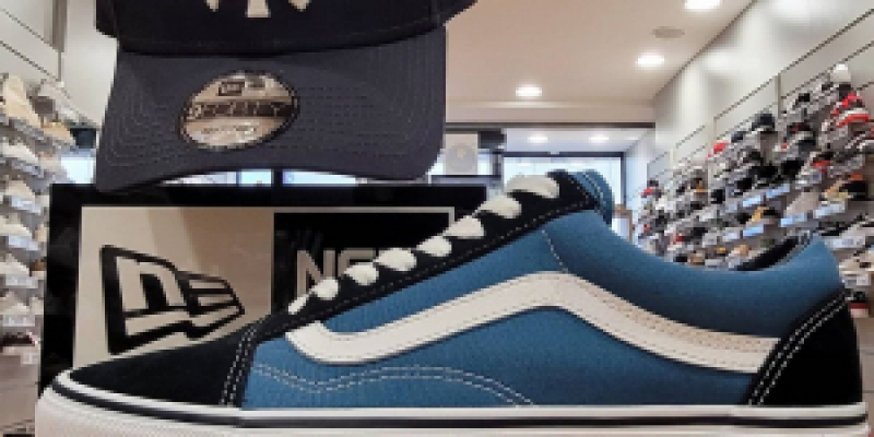 Vans Old SKool Bleu marine CHOLET - 75.00€ sur Bitume Cholet