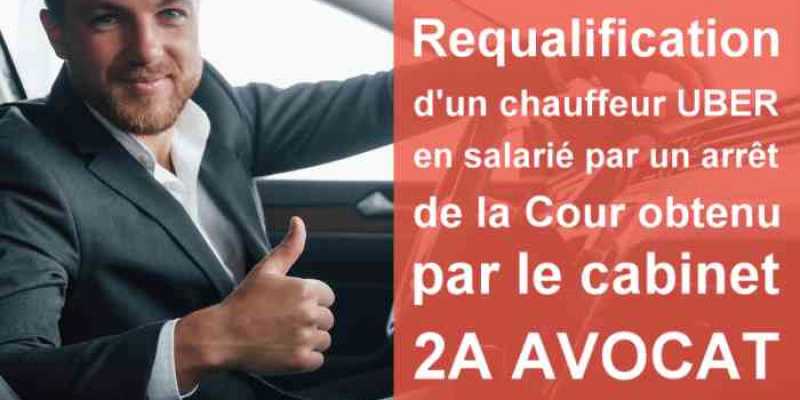 Uber: requalification d'un chauffeur en salarié