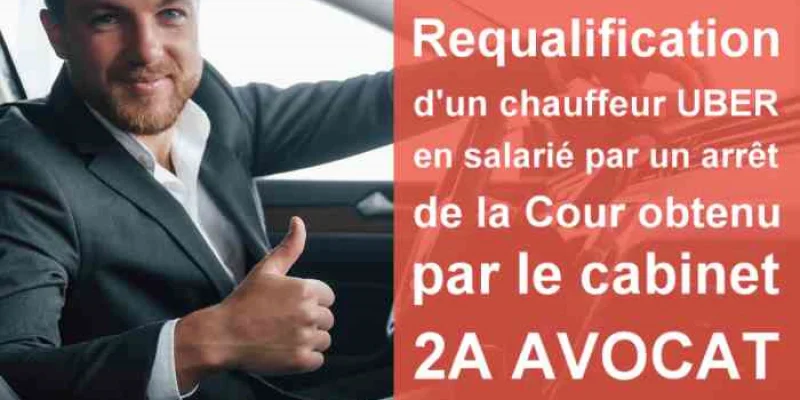 Uber: requalification d'un chauffeur en salarié