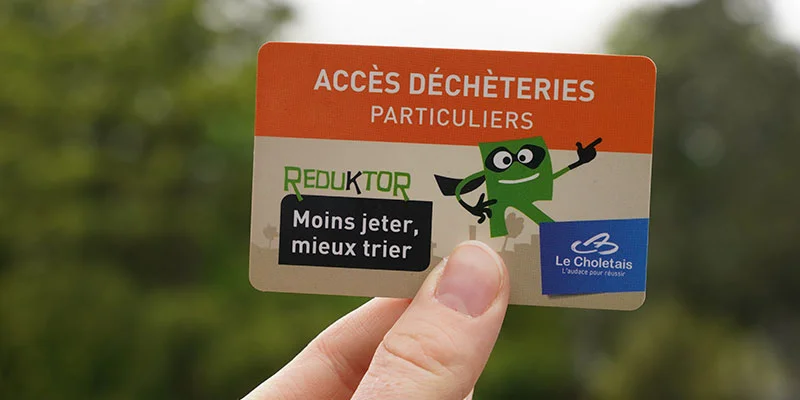 Cholet. Payez en ligne pour recharger votre carte de déchèterie