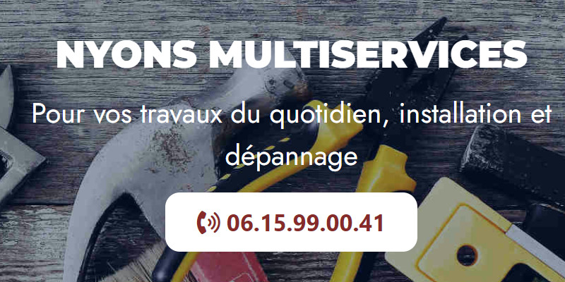 Nyons multiservices : pour vos travaux du quotidien, installation et dépannage