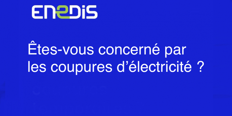 Coupures d’électricité