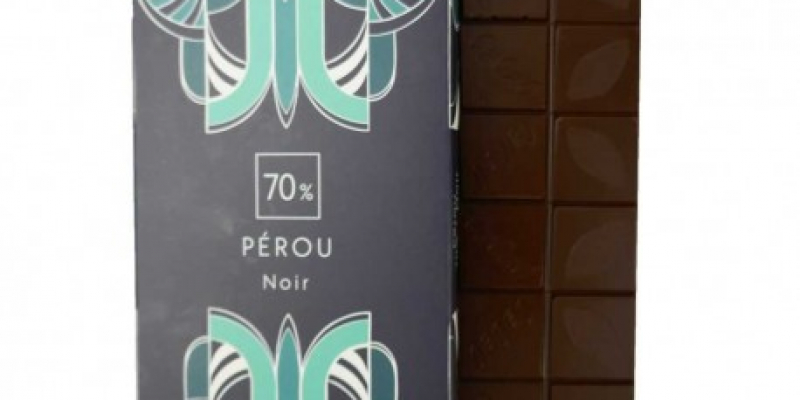 Tablette chocolat noir du Pérou 70%