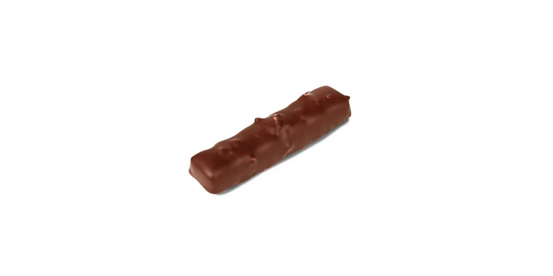 Barre chocolatée praliné caramel vanille