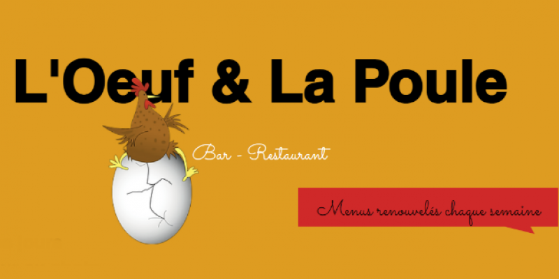 L'oeuf et la poule. Bar et restaurant |