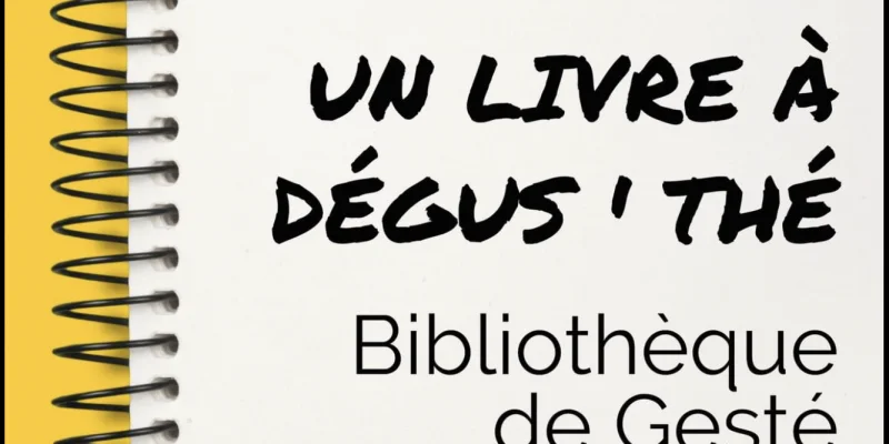 Gesté. Un livre dégus'thé