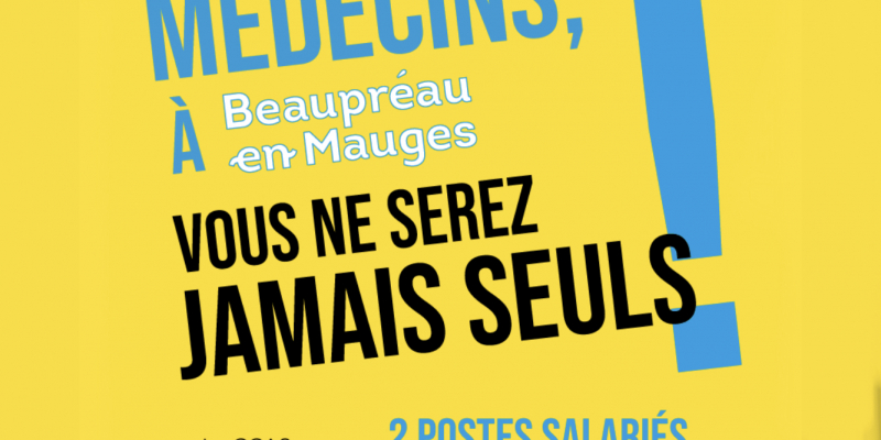 Recrutement de deux médecins généralistes salariés