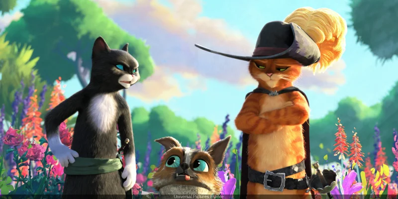 L'animation inédite des studios Dreamworks pour le Chat Potté 2 !