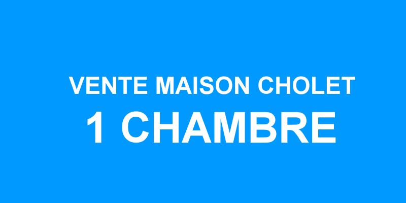 Vente maison 1 chambre Cholet