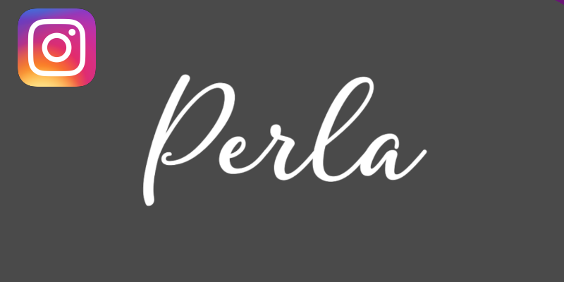 Perla Boutique sur Instagram