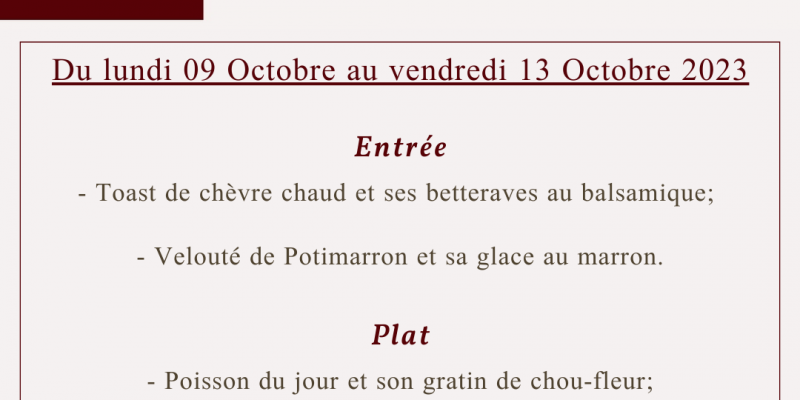 Le Romarin Restaurant à CHOLET (49300)