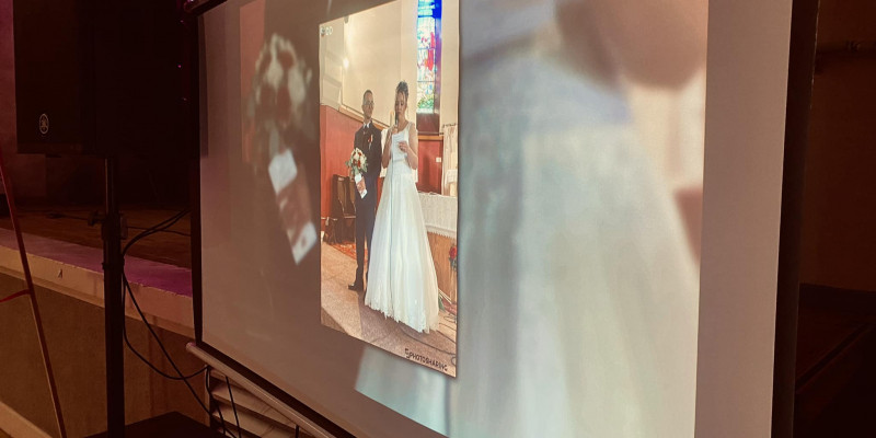 Le diaporama en direct pour votre mariage