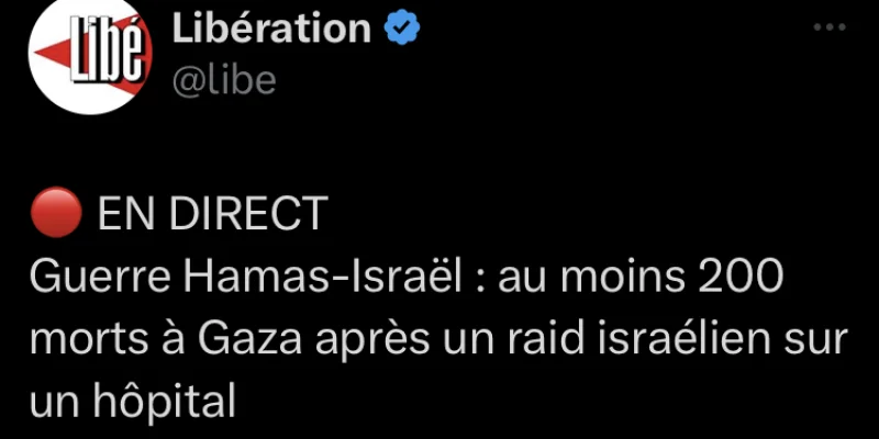 Quand Libération commet une giga faute