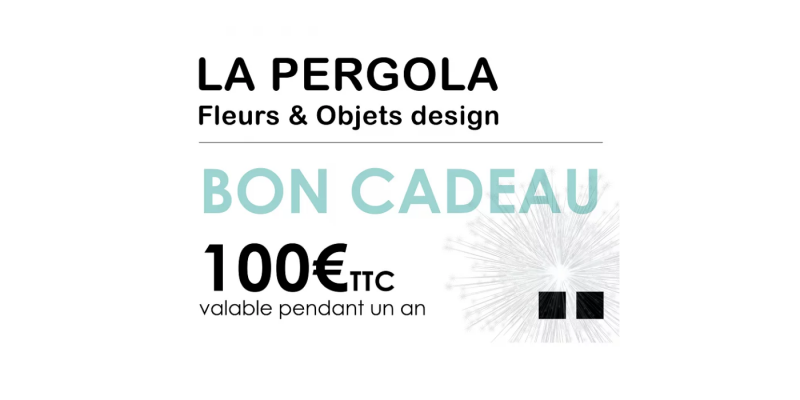 Bon cadeau 100 € - La Pergola