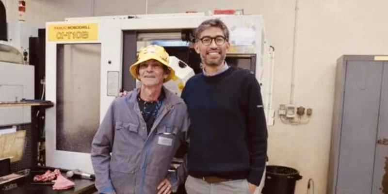 Entré en apprentissage en 1978, il quitte son entreprise 45 ans plus tard