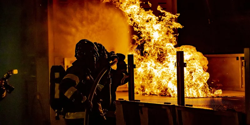 Ãvacuation d'un immeuble à Cholet après qu'un incendie se soit déclaré dans une des caves