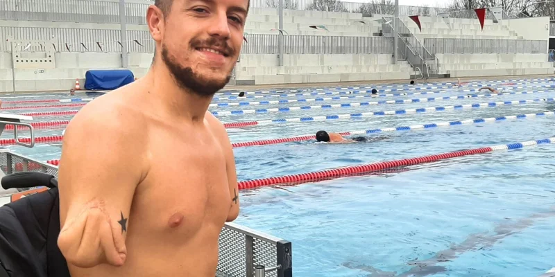 Vendée : amputé des quatre membres, Pierre Rabine rêve des Jeux olympiques