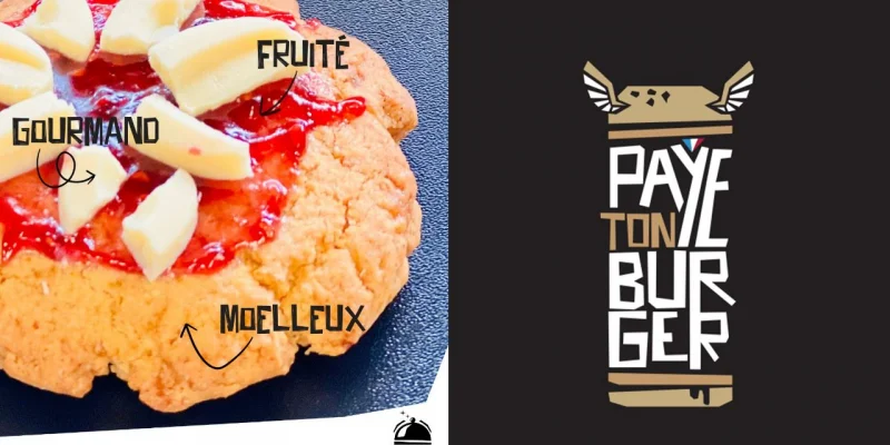 Le Cookie Framboise Chocolat Blanc rejoint, pour le printemps nos desserts artisanaux