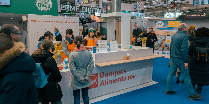 Salon de l'Agriculture 2024 | Les Banques Alimentaires, actrices d'une économie solidaire locale