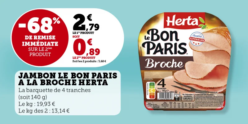 Nos prix bas de la semaine du 14 au 26 mai