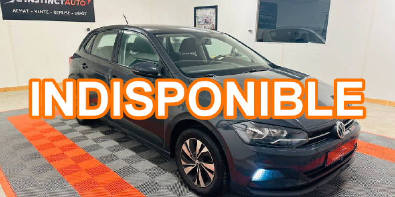 Volkswagen Polo VI Cholet 1.0 TSI 95 ch + ENTRETIEN À JOUR + BLUETOOTH + CAMÉRA DE RECUL vente occasion Cholet