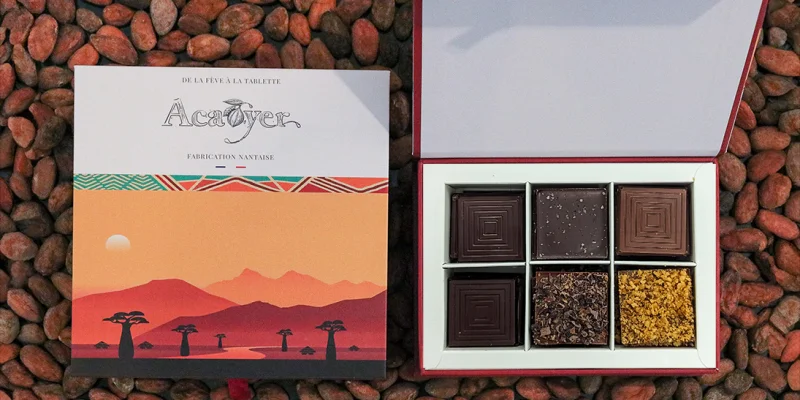 Coffret Gourmand Mix â 30 carrés - Acaoyer