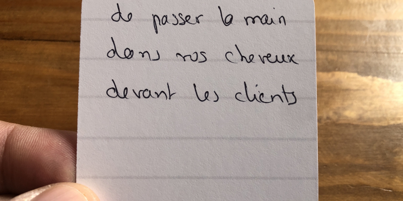 Ça s’est passé ce matin, dans une boulangerie de Cholet