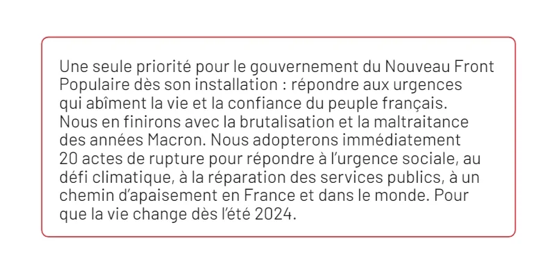 Le site web du Nouveau Front Populaire n'est pas hébergé en France mais aux Ãtats-Unis