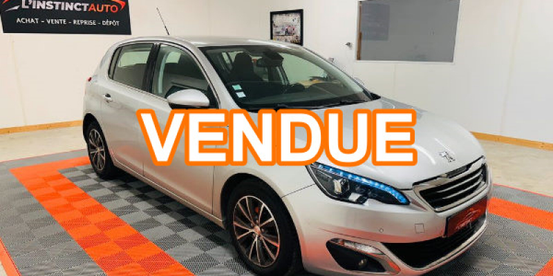 Peugeot 308 1.6 HDI 120 cv + Entretien full Peugeot + Boîte automatique + Bluetooth vente occasion Cholet