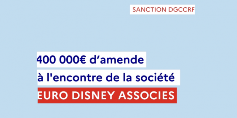 À quel titre Disney se prend une telle amende? Ça ne rigole plus, là !