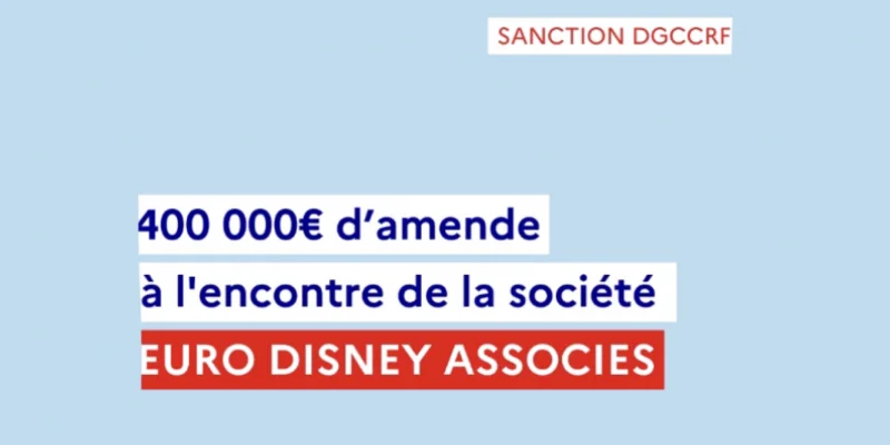 À quel titre Disney se prend une telle amende? Ãa ne rigole plus, là !