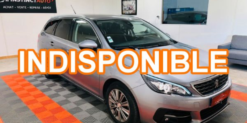 Peugeot 308 SW 1.6 BlueHDi 120ch S&S Allure Business + ENTRETIEN PEUGEOT + CAMÉRA DE RECUL vente occasion Cholet