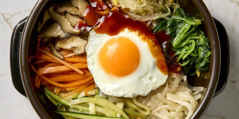 Recette Bibimbap Coréen Traditionnel Facile