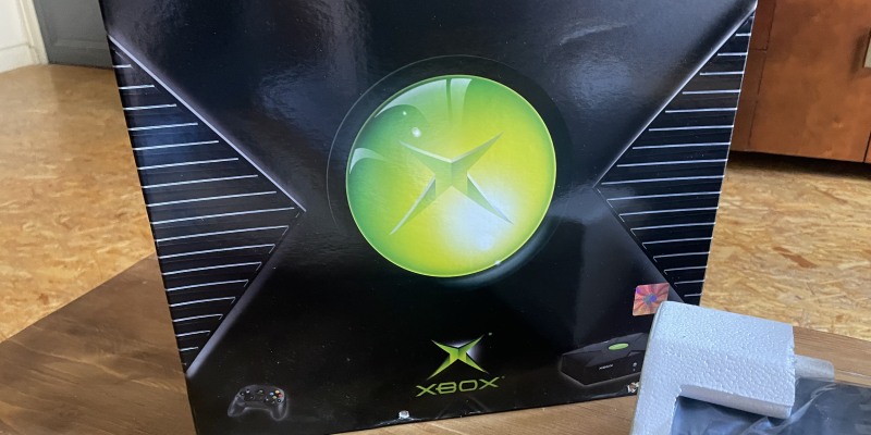 Xbox 1ère génération neuve, console sous blister, à vendre