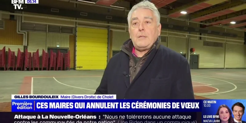 Nouvelle année 2025 : ces maires, comme à Cholet, qui annulent les cérémonies de voeux