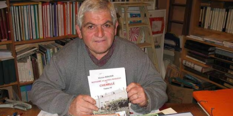 Historien et correspondant local, Victor Bouyer ne racontera plus les Mauges qu’il aimait tant