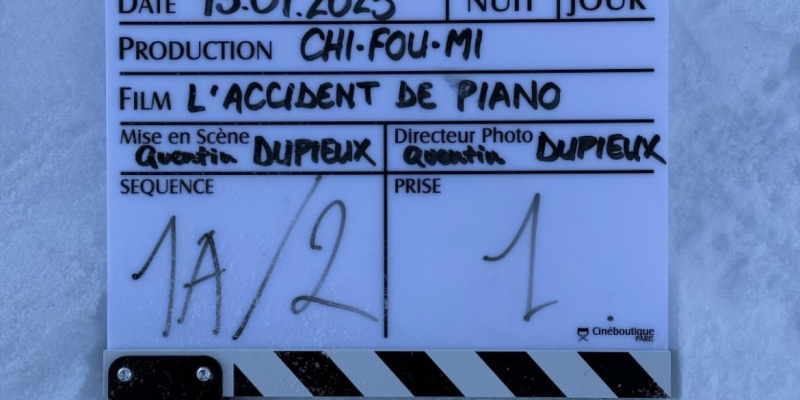 Début de tournage pour L’ACCIDENT DE PIANO, nouveau film de Quentin Dupieux !