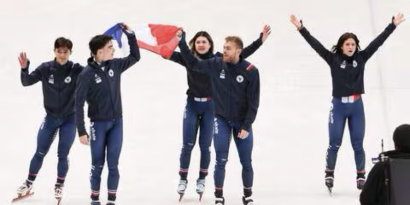 Patinage de vitesse. La Choletaise Cloé Ollivier sacrée championne d’Europe du relais mixte