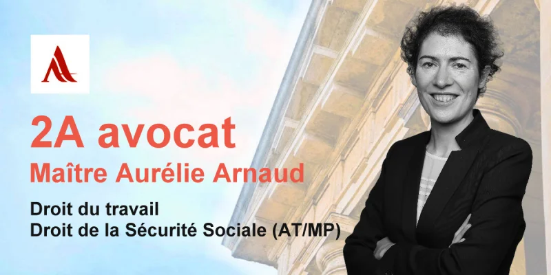 Création du site web de 2A avocat, Aurélie Arnaud, avocat en droit du travail à Paris
